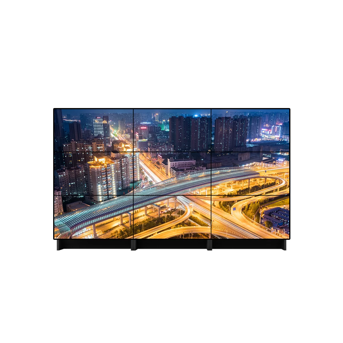 Mur d’image diffusion LCD 3×3 55″